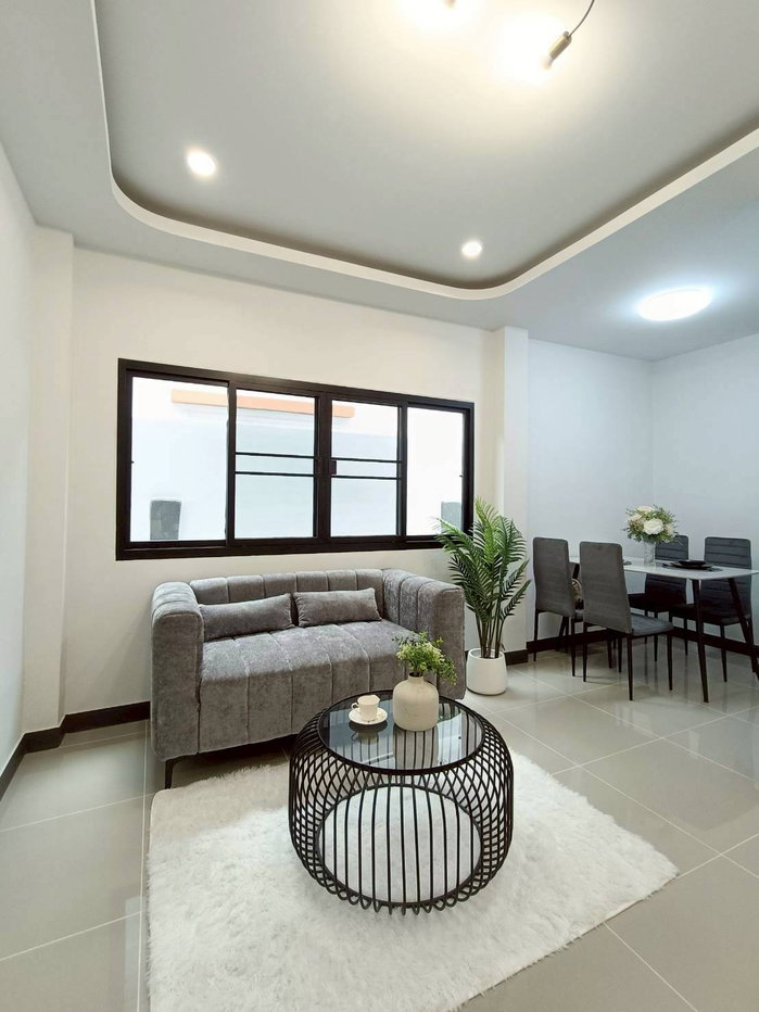 รูป บ้านชั้นเดียว รีโนเวทใหม่พร้อมอยู่! สไตล์มินิมอล-นอร์ดิก หมู่บ้านอมรทรัพย์ ถนนอยู่วิทยา 16 ซอย 18 ลำผักชี หนองจอก ราคาถูกมาก - รูปที่ 10/20