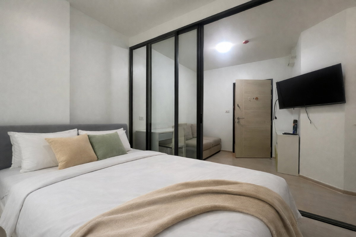 รูป ✅ให้เช่า ห้องชั้น 1 🏞️ กรีเน่ คอนโด ดอนเมือง 🏙ใกล้สนามบินดอนเมือง📲 ติดต่อโทร/ไลน์ 099-289-1569 - รูปที่ 4/12