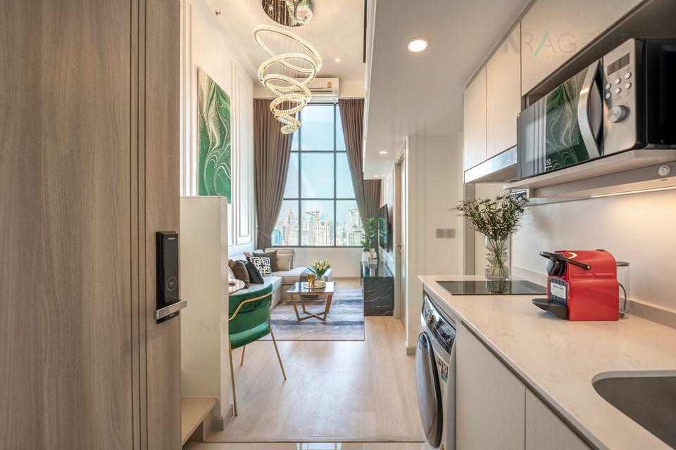 รูป ให้เช่า ไนท์บริดจ์ ไพร์ม สาทร DUPLEX  ชั้น29 ใกล้ BTS ช่องนนทรี - รูปที่ 3/8