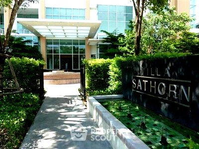 ขายคอนโด : คอนโด 2-ห้องนอน ที่ วิลล่า สาทร ใกล้ BTS กรุงธนบุรี (ID 2733907)