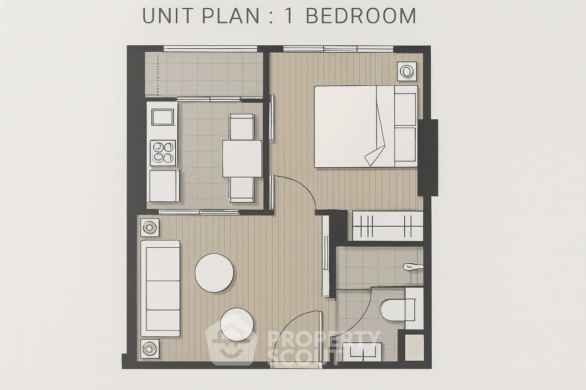 รูป คอนโด 1-ห้องนอน ที่ ไอดีโอ สุขุมวิท 93 ใกล้ BTS บางจาก (ID 2725157) - รูปที่ 6/9