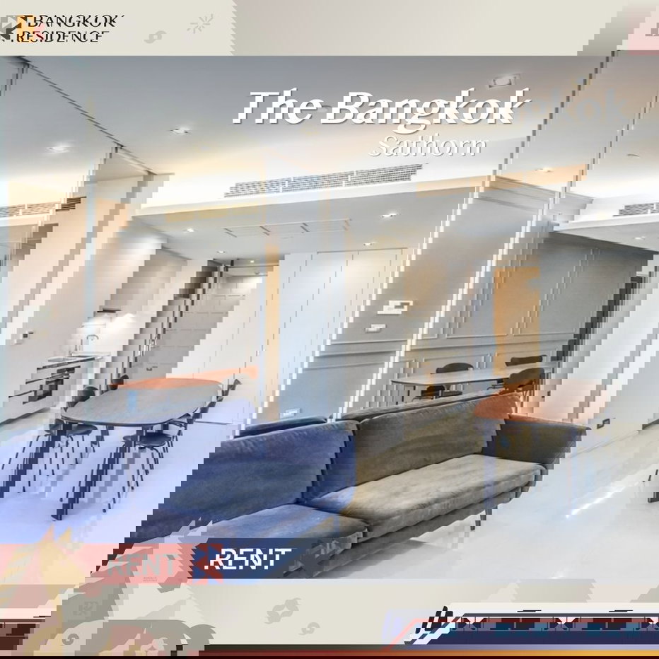 รูป  Condo For Rent ⭐ The Bangkok Sathorn ใกล้ BTS สุรศักดิ์ 1 นอน 64 ตร.ม. 40K ห้องใหญ่ น่าอยู่ ว่างแล้ว💎  - รูปที่ 1/8