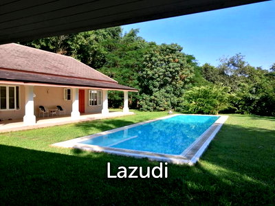 บ้านเดี่ยว วิทยาลัยเทคโนโลยีกรุงธนเชียงราย ไทย-เยอรมัน : 3 ห้องนอนพลูวิลล่า ในพื้นที่เเงียบสงบและไม่ไกลจากตัวเมือง