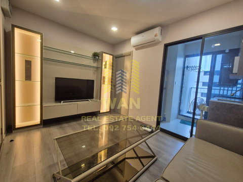 ให้เช่า politan breez ริมแม่น้ำเจ้าพระยา ขนาด 29 ตร.ม. ห้องนอนแยก ครบพร้อมอยู่