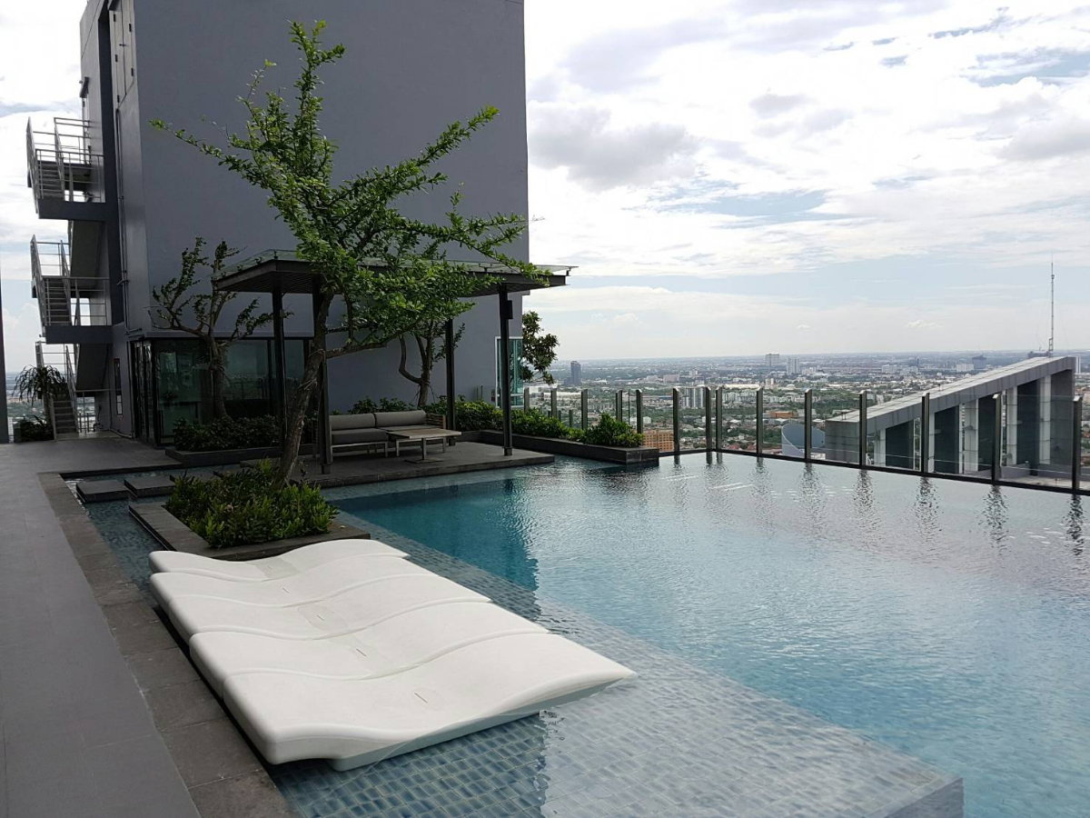 รูป คอนโดให้เช่า 1 ห้องนอน 1 ห้องน้ำ ห้องใหม่ - รูปที่ 10/14