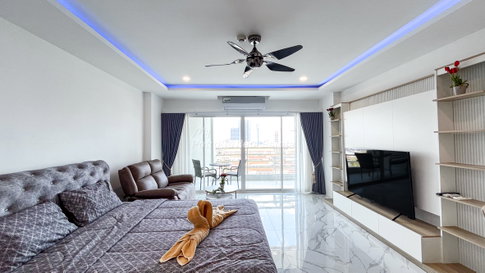 🛏️ Studio - 🛁 1 Bath - 🏙️ Sea View - 🇹🇭 COMPANY name - 🏢 View Talay 5 Jomtien Condominium Beach - Ref: VT5D18