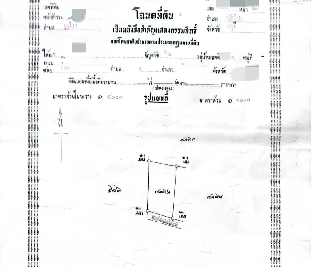 รูป ที่ดิน2งาน ราคาถูกสุด ตัวเมือง พนัสนิคม ใกล้ โลตัสพนัสนิคมสาขาใหญ่ เหมาะสำหรับสร้างบ้าน วิลล่าส่วนตัว หรือ เก็งกำไร - รูปที่ 3/3