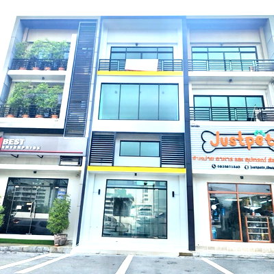 เช่าอาคารพาณิชย์ ซอยอ่อนนุช (สุขุมวิท 77) : ให้เช่าเอซเคปบิซ เซกเตอร์ แอท อ่อนนุช (H Cape Biz Sector @ On-nut)อยู่ถนนสุขาภิบาล 2 แขวงประเวศ 