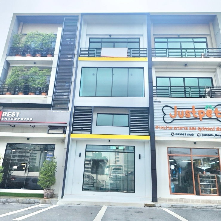 อาคารพาณิชย์ให้เช่า : ให้เช่าเอซเคปบิซ เซกเตอร์ แอท อ่อนนุช (H Cape Biz Sector @ On-nut)อยู่ถนนสุขาภิบาล 2 แขวงประเวศ 