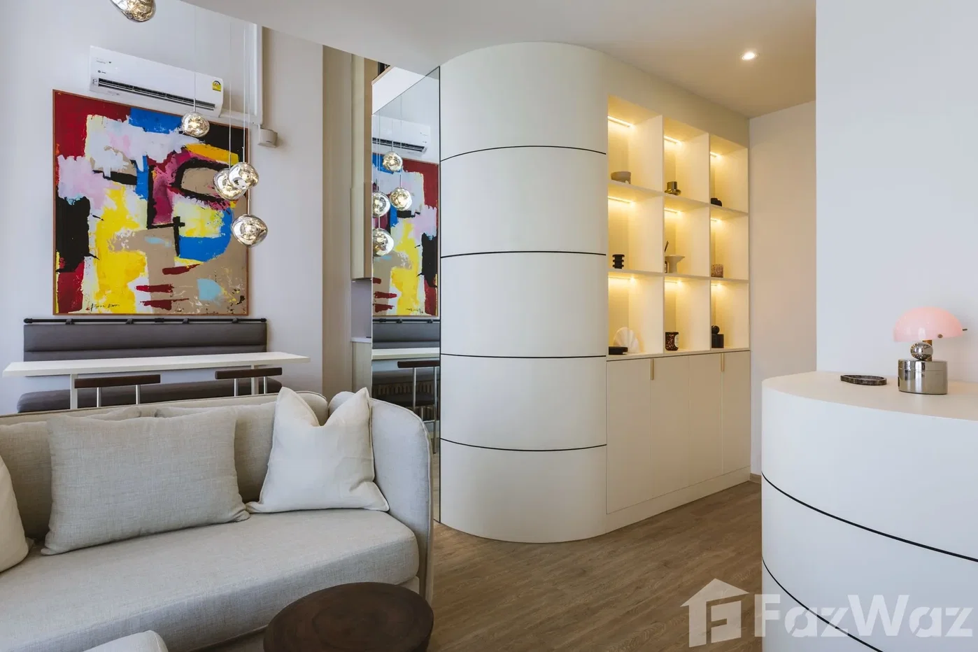 รูป คอนโดให้เช่า 2 ห้องนอน ในโครงการ โนเบิล สเตท 39 6105671 - รูปที่ 3/19