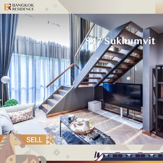 💙Condo for Sale in Bangkok , S47 Sukhumvit near Bts Phrom Phong , 9.849 MB. 1 Bedroom Unfurnished Unit