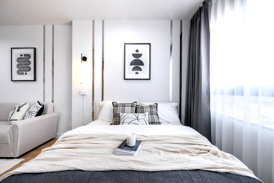 คอนโด สวนเฉลิมพระเกียรติ ร.9 : ลุมพินีเพลส ปิ่นเกล้า 1นอน ห้องสวย แต่งครบ พร้อมอยู่_Do825 