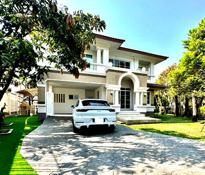 เช่าบ้านเดี่ยว เขตภาษีเจริญ : 🐶 บ้านเดี่ยวเลี้ยงสัตว์ได้ นันทวัน สาทร–ราชพฤกษ์ 4 นอน 252 ตร.ม. บรรยากาศดีมาก