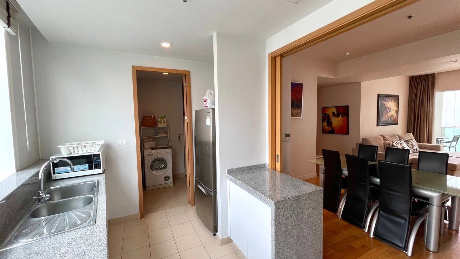 รูป LTH7973 – Millennium Residence FOR RENT 3 beds 3 baths size 145  Sq. M. Near BTS Phrom Phong station ONLY 80k/Month - รูปที่ 4/5