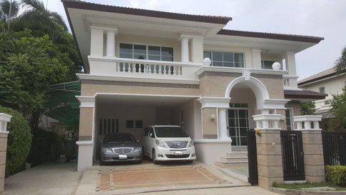 LTHC5349 – House FOR RENT in Samut Prakan 4 beds 3 baths size 392 Sq.M. Nearby ARL Ladkrabang station ONLY 65k/Month