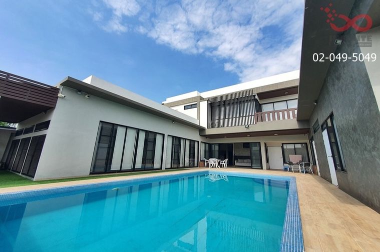 ขายบ้านเดี่ยว 2 ชั้น 200 ตารางวา หมู่บ้านเมืองเอก โครงการ6 พร้อมสระว่ายน้ำ  ปทุมธานี 