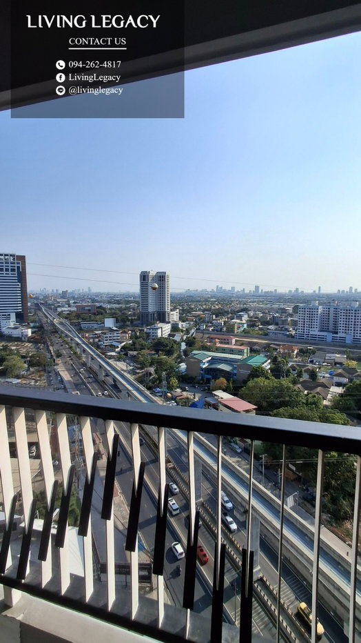 รูป ST6219 ให้เช่าคอนโด Asakan Place Srinakarindra 29 ตร.ม. ชั้น 19 line id : @livinglegacy - รูปที่ 10/12