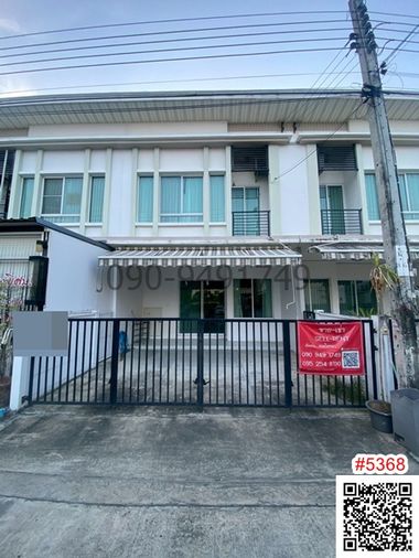 rent: 2-storey townhouse, Pleno Village, Wongwaen-Ramintra, ready to move in