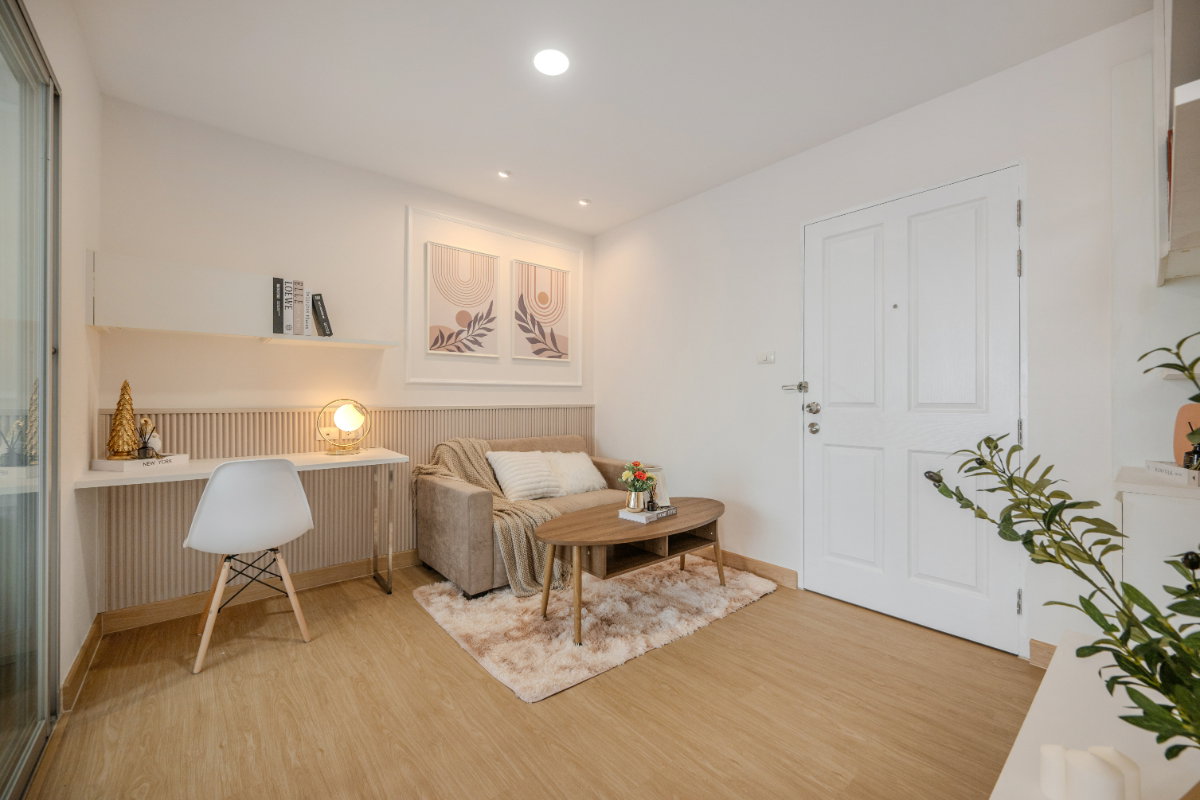 รูป เดอะทรัสต์ เรสซิเด้นซ์ ปิ่นเกล้า ชั้นสูง วิวสวย แต่งครบ _Do816  - รูปที่ 12/23