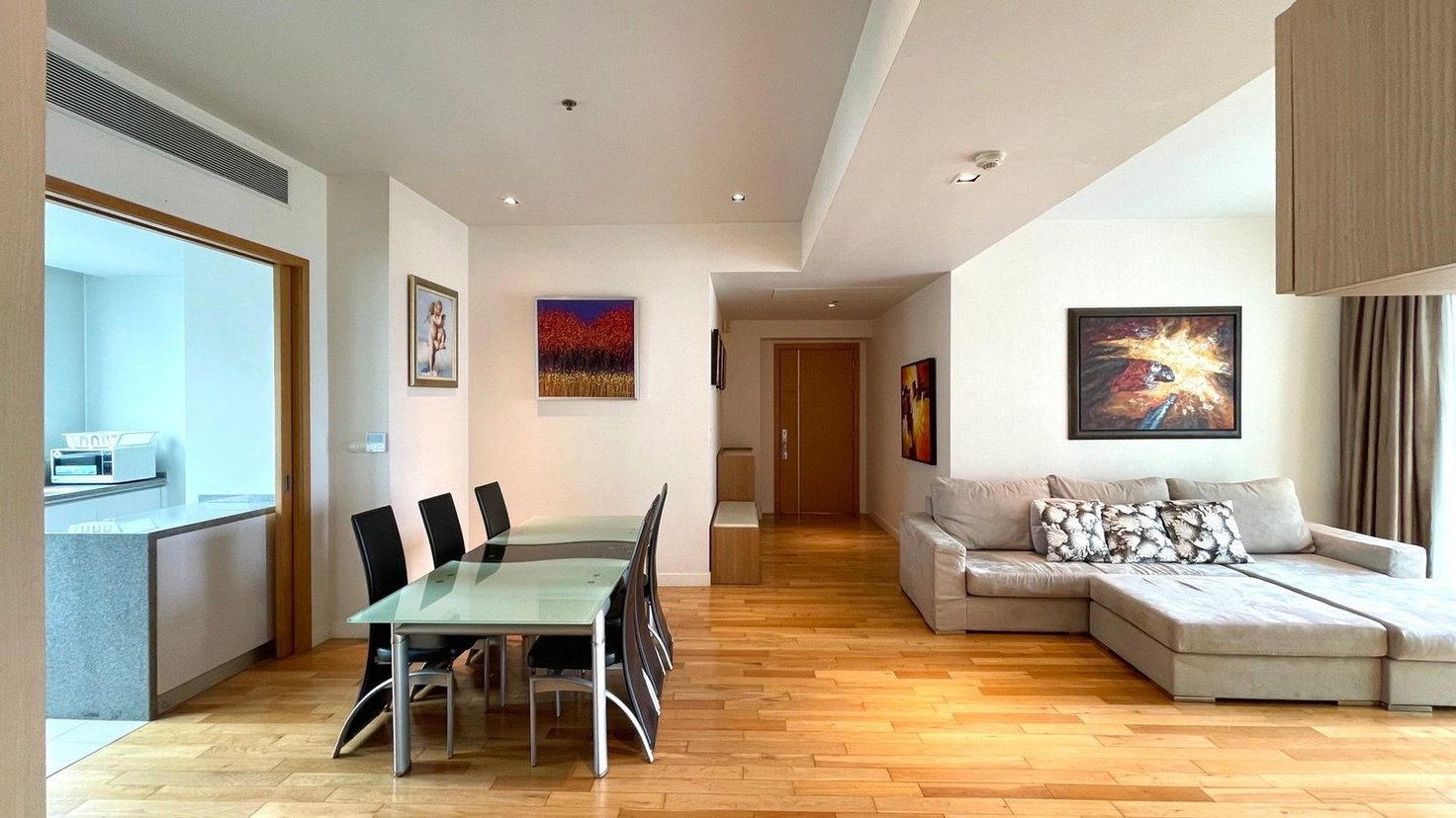 รูป LTH7973 – Millennium Residence FOR RENT 3 beds 3 baths size 145  Sq. M. Near BTS Phrom Phong station ONLY 80k/Month - รูปที่ 1/5