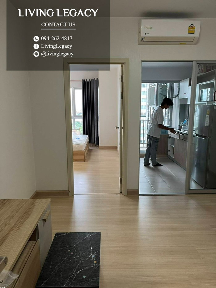 รูป TBGUDH ให้เช่าคอนโด Supalai Veranda Rama 9 42 ตร.ม. ชั้น 16 line id : @livinglegacy - รูปที่ 8/16