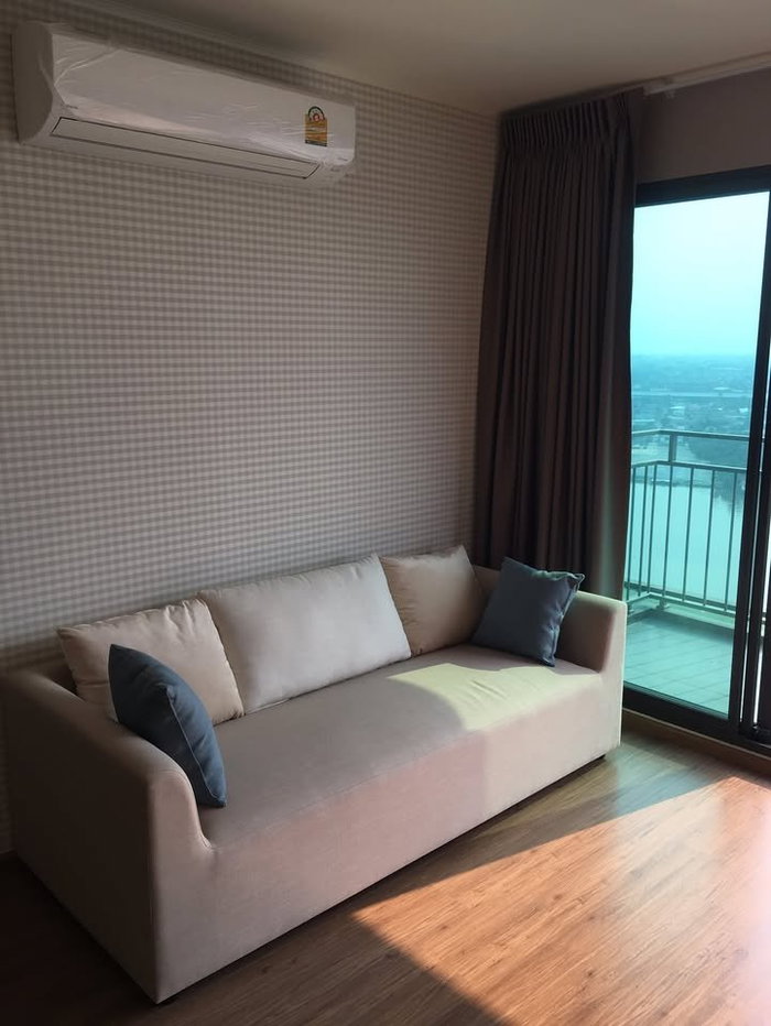 รูป ND0382   ปล่อยเช่า U Delight Resident Riverfront Rama 3 ห้องมุมหน้าแม่น้ำ  - รูปที่ 2/14