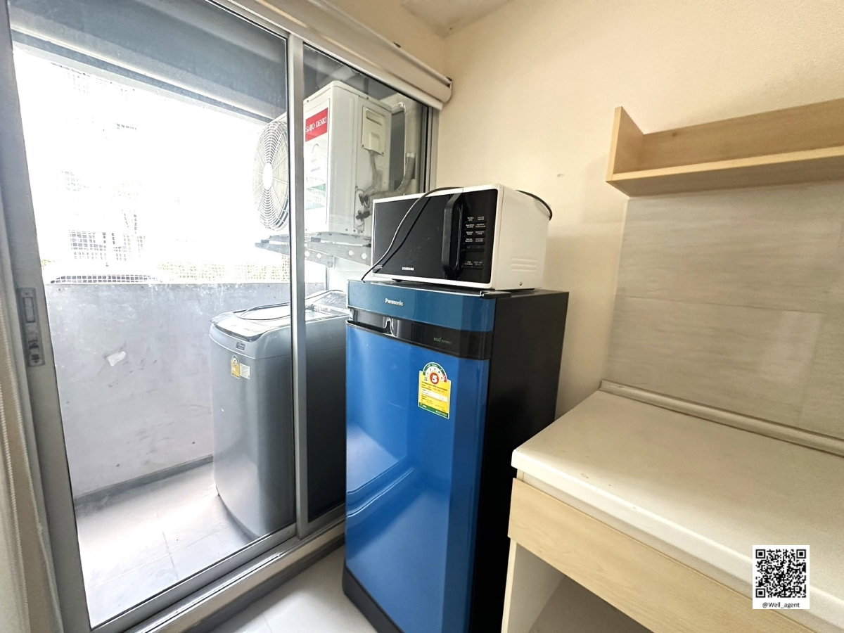 รูป For Rent | เดอะพอยต์ คอนโด รังสิต-คลอง 6 📞 Call: 064-242-6068 🌊 เฟอร์ครบ | มีเครื่องซักผ้า - รูปที่ 10/12