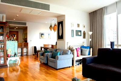 Condos for rent : LTH005 – Millennium Residence Condo 3 Bedrooms 193 Sq.M. FOR RENT nearby Asoke BTS ONLY 120k / Month