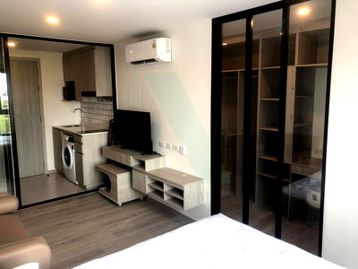 คอนโดให้เช่า : 🔺 ให้เช่าคอนโด ออริจิ้น เพลย์ ศรีอุดมสุข สเตชั่น อาคาร D ชั้น 5 สตูดิโอ ขนาด 28 ตรม ใกล้ ใกล้ รถไฟฟ้าสายสีเหลืองศรีอุดม