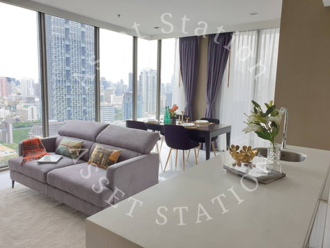 🚅 Spacious 2-Bedroom Available ✨ at Nara 9 by Eastern Star – Easy & Convenient Access ‼️ Near BTS Chong Nonsi 
