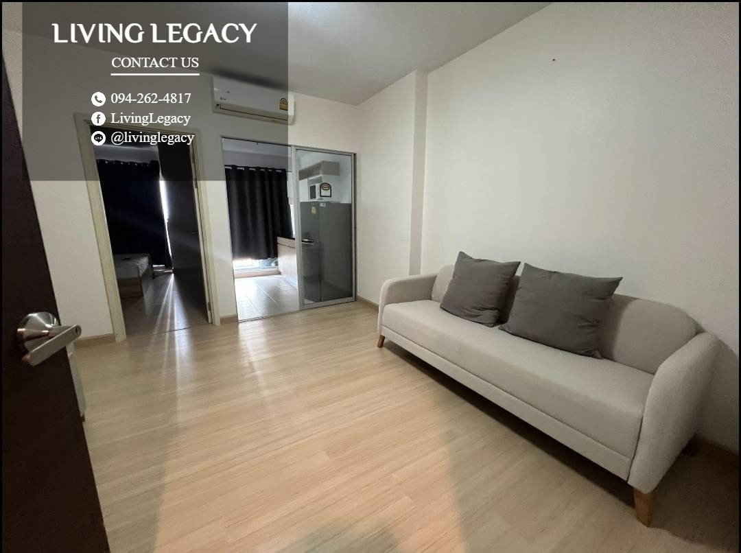 รูป TBGUDH ให้เช่าคอนโด Supalai Veranda Rama 9 42 ตร.ม. ชั้น 16 line id : @livinglegacy - รูปที่ 3/16