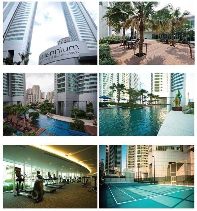 รูป LTH10935–Millennium Residence FOR SALE 2 beds 2 baths size 128 Sq.m. Near BTS Asoke Station ONLY 24.5MB - รูปที่ 2/6