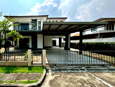 เช่าบ้านเดี่ยว เขตคลองสามวา : บ้านเดี่ยว Habitia Panyaintra 2 | ย่านปัญญา-อินทรา | บรรยากาศสงบ | ใกล้ Safari World