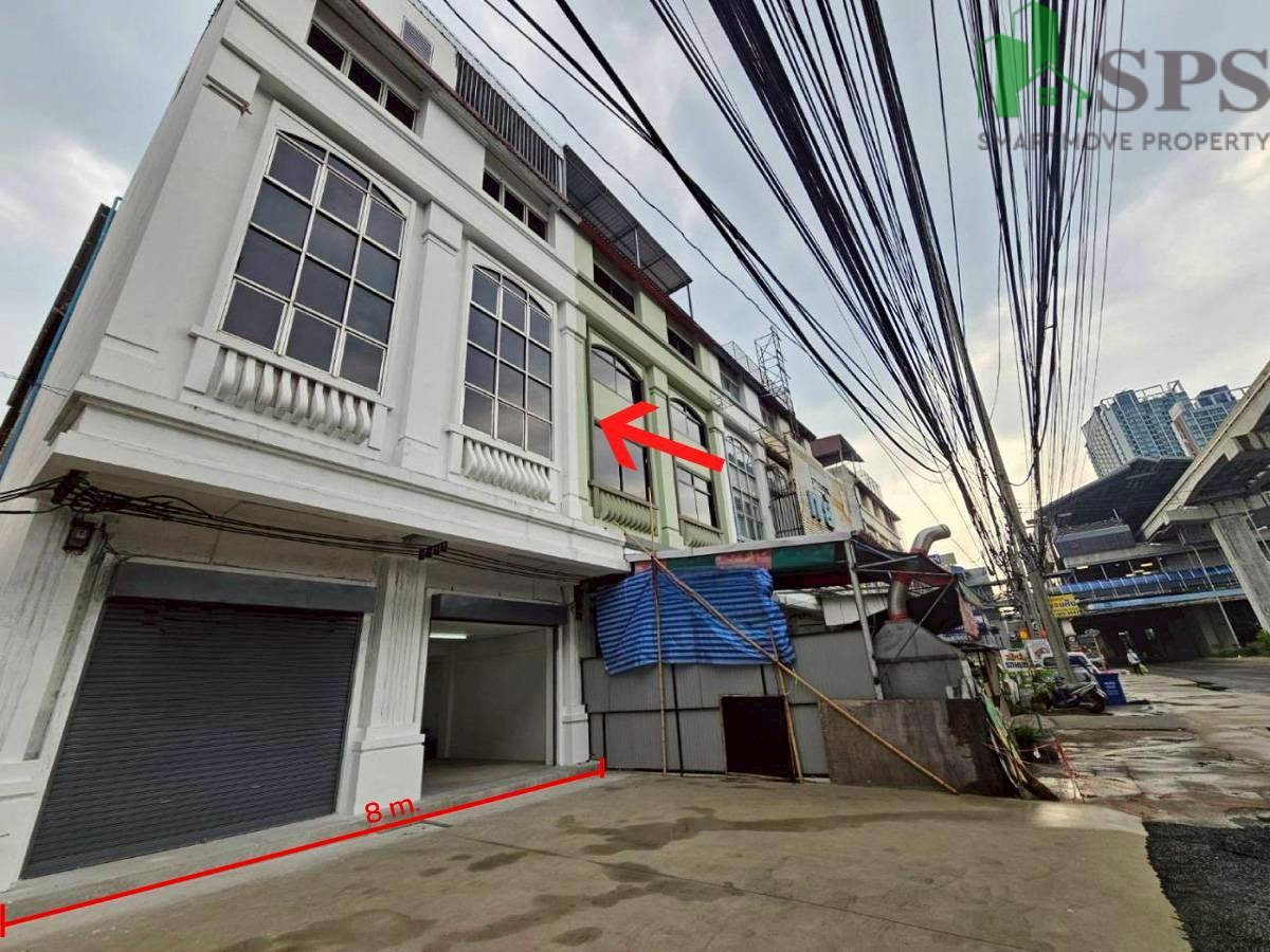 รูป อาคารพาณิชย์รีโนเวทใหม่ 2 คูหา ติดถนนใหญ่เทพารักษ์ ใกล้ BTS สำโรง (SPSP650) - รูปที่ 1/20