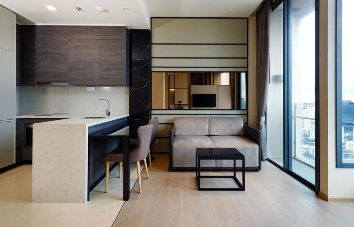 รูป LTH5185 – The ESSE Asoke FOR SALE 1 bed 1 bath size 44 Sq.M. Nearby MRT Sukhumvit station ONLY 13.2 MB - รูปที่ 3/5
