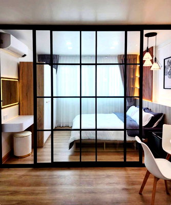 ขายคอนโด : #A124500 ✅ 19/3/69  ขายคอนโด D Condo Ramintra 📲📢สอบถาม ld line @condoboy