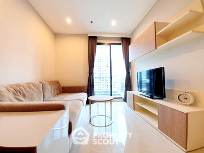 คอนโดให้เช่า : คอนโด 1-ห้องนอน ที่ วิลล่า อโศก ใกล้ MRT เพชรบุรี (ID 2735917)