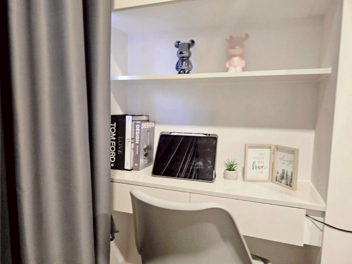 รูป For Rent 🚩Modiz collection บางโพ 👉 ห้องขนาด 35 ตร.ม. 2 ห้องนอน 1 ห้องน้ำ 🎉 ตกแต่งครบพร้อมอยู่ ✨ ราคาเช่า 24,000 บาท - รูปที่ 9/16