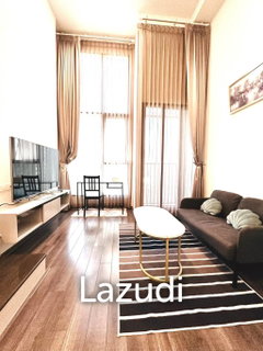 32 sqm loft-style condo on 12A floor at Knightsbridge Space Rama 9, Makkasan Bangkok