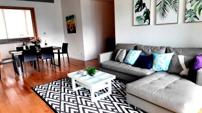 คอนโดให้เช่า : LTH5604 – Millennium Residence FOR RENT 2+1 beds 2 baths Size 128 Sq.M. nearby BTS Asoke Station ONLY 70k/Month