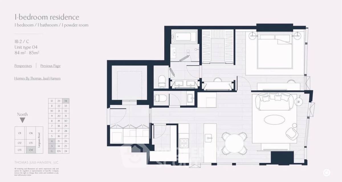 รูป คอนโด 1-ห้องนอน ที่ สโคป หลังสวน ใกล้ BTS ชิดลม (ID 2692169) - รูปที่ 6/7