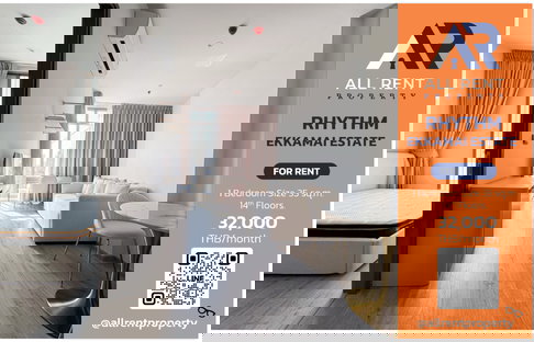 Luxury Living in the Heart of Ekkamai ✨ RHYTHM Ekkamai Estate for Rent | Premium Unit | Massive Facilities | Near BTS Ekkamai | Ready to move in