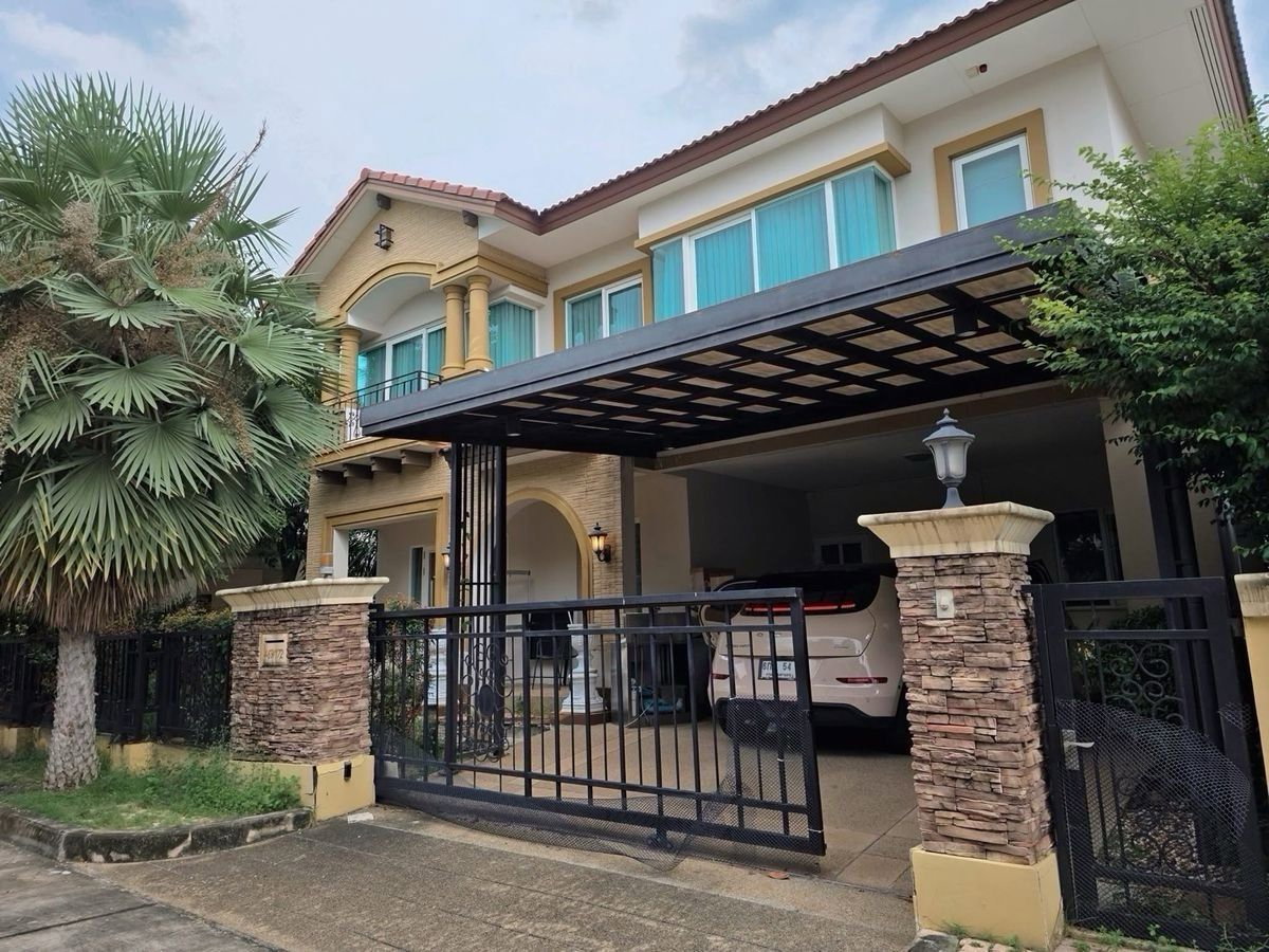 รูป 🏡 ให้เช่าบ้านเดี่ยวหรู ลัดดารมย์ Elegance วงแหวน–สาทร ✨ บ้านสวย พื้นที่กว้าง บรรยากาศดี ใกล้ MRT หลักสอง เดินทางสะดวก - รูปที่ 1/16
