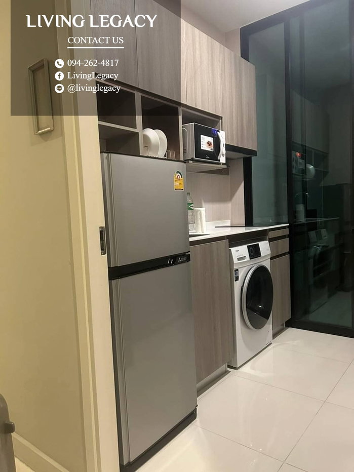 รูป SKVHEQ ให้เช่าคอนโด KnightsBridge Collage Ramkhamhaeng 22 ตร.ม. ชั้น 22 line id : @livinglegacy - รูปที่ 6/9