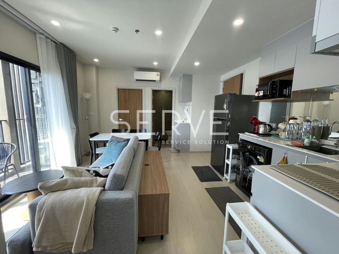 2-bed condo for rent, 50.3 sqm, NUE Riverest Ratburana