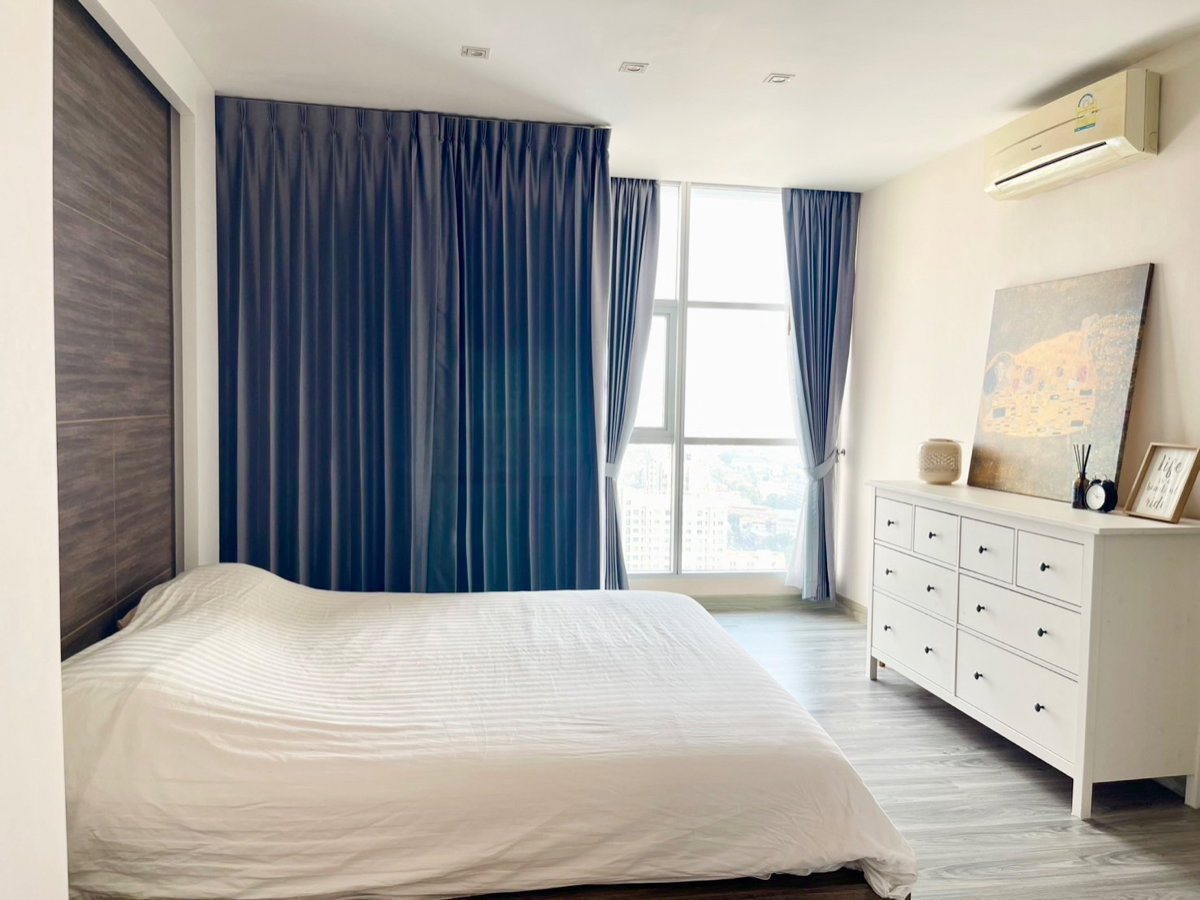 picture For Rent✨"𝐑𝐡𝐲𝐭𝐡𝐦 𝐑𝐚𝐭𝐜𝐡𝐚𝐝𝐚"✨𝑭𝒍𝒐𝒐𝒓 25+ , 𝟏 𝑩𝒆𝒅𝒓𝒐𝒐𝒎 𝟏 𝑩𝒂𝒕𝒉𝒓𝒐𝒐𝒎, 46 𝑺𝒒.𝒎. Near : MRT- Ratchada - 4/12
