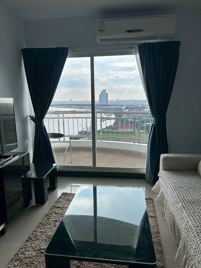 รูป 💎 ให้เช่า Supalai River Resort Charoen Nakhon คอนโดวิวแม่น้ำเจ้าพระยา ห้องใหญ่ บรรยากาศดี | Code DS2510 Line @Dstay - รูปที่ 3/18