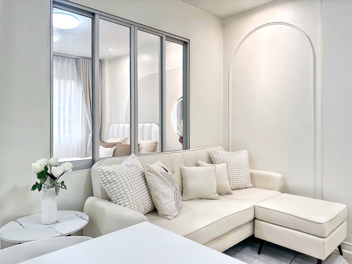 รูป ขายด่วน 🔥 Lumpini Condo Town Bodindecha - Ramkhamhaeng 🔥 ตกแต่งสวยครบ ใกล้เดอะมอลล์ รามคำแหง - รูปที่ 6/7