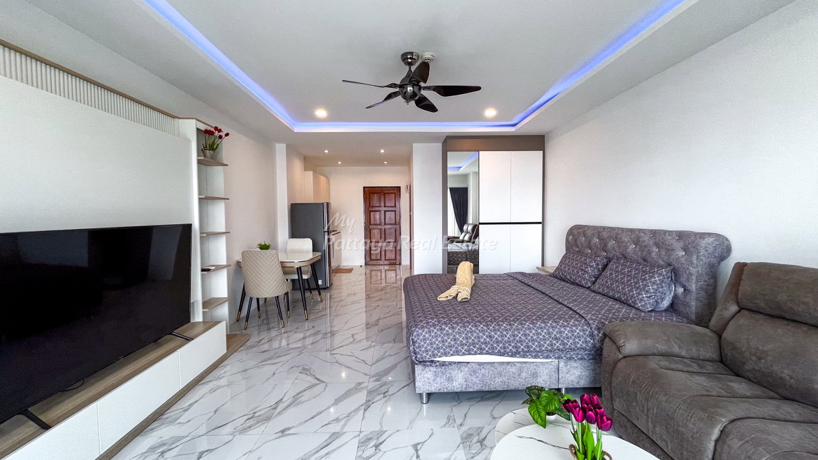 รูป 🛏️ Studio - 🛁 1 ห้องน้ำ - 🏙️ Sea View - 🇹🇭 ชื่อบริษัท - 🏢 View Talay 5 Jomtien Condominium Beach - รหัส: VT5D18 - รูปที่ 2/15