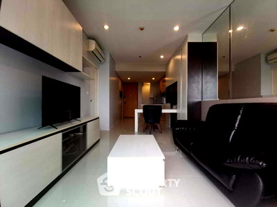 คอนโดให้เช่า : คอนโด 1-ห้องนอน ที่ วิลล่า อโศก ใกล้ MRT เพชรบุรี (ID 2735911)